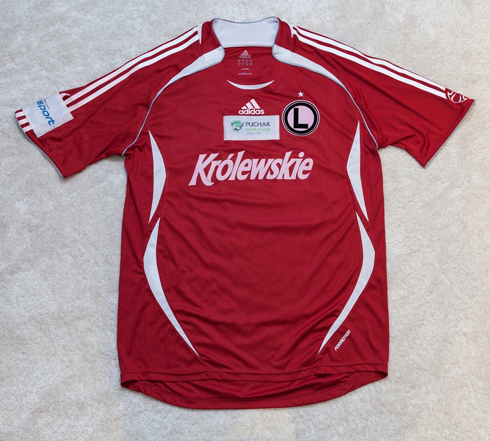 maillot legia varsovie exterieur 2006-2007 pas cher