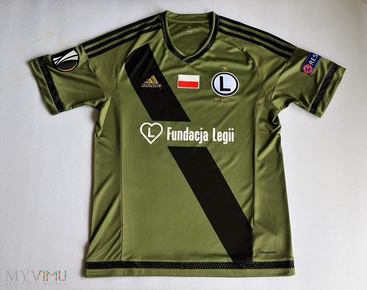 maillot legia varsovie exterieur 2016-2017 rétro