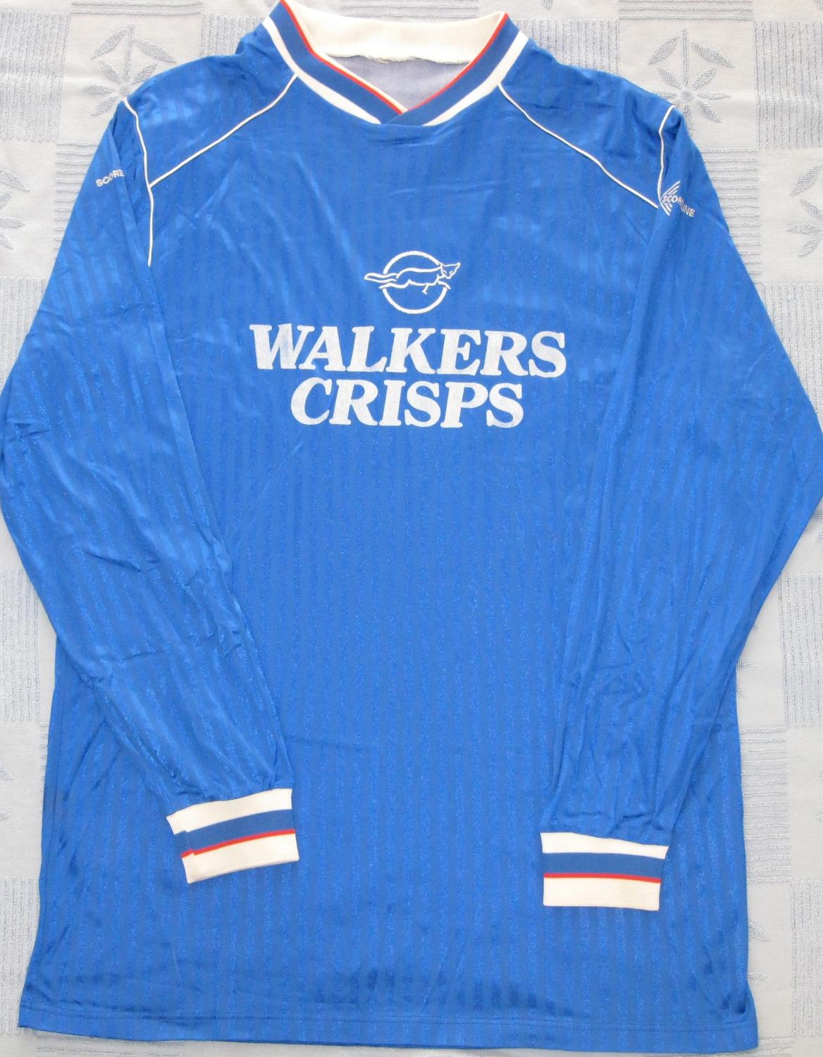 maillot leicester city domicile 1988-1989 pas cher