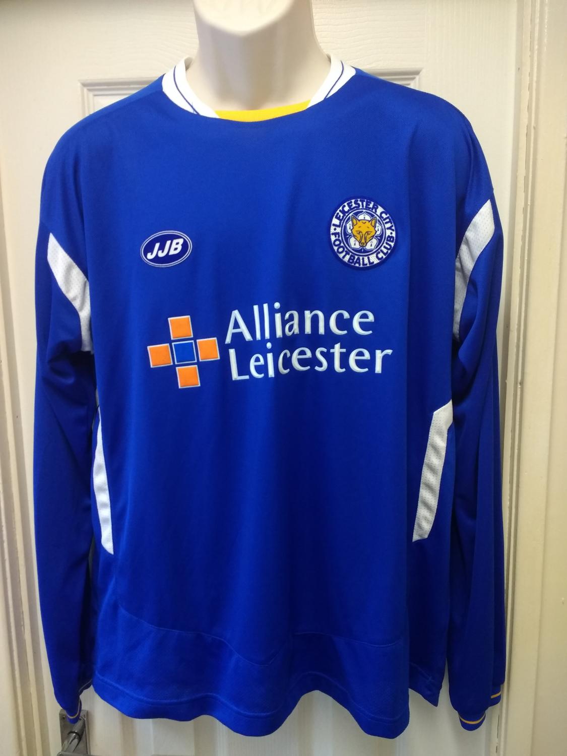 maillot leicester city domicile 2005-2006 rétro