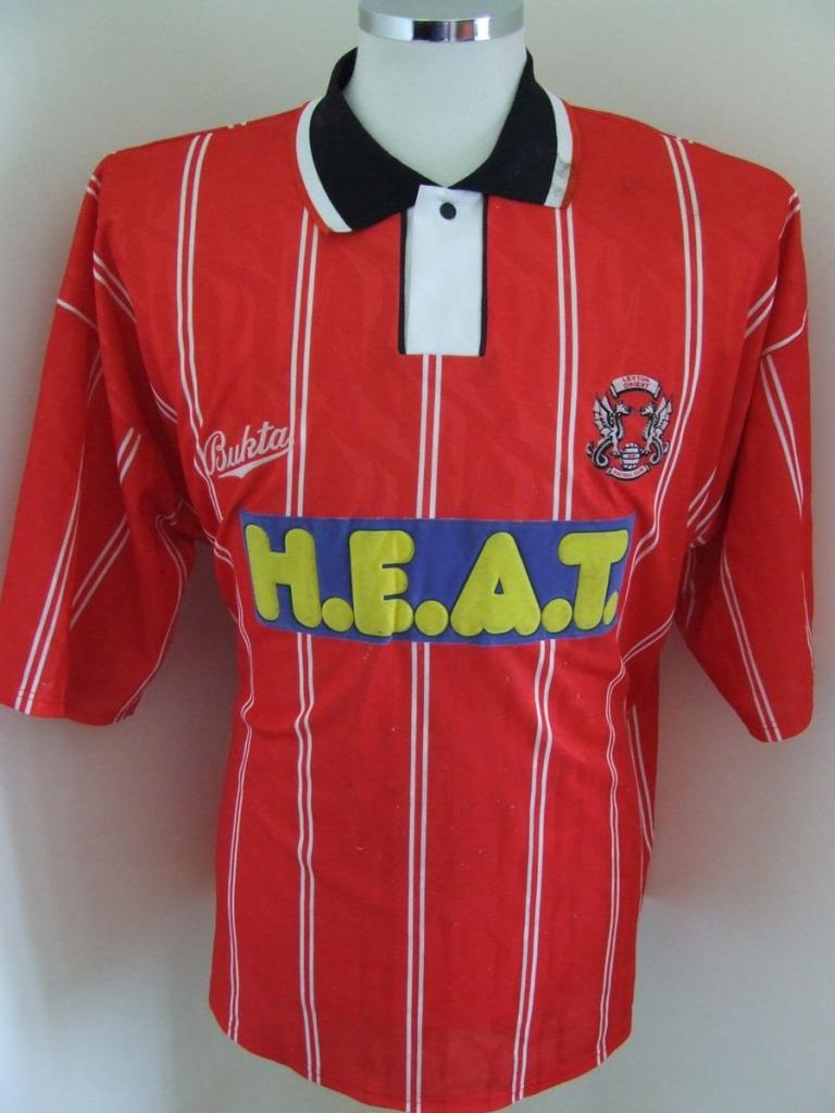 maillot leyton orient fc domicile 1993-1995 rétro