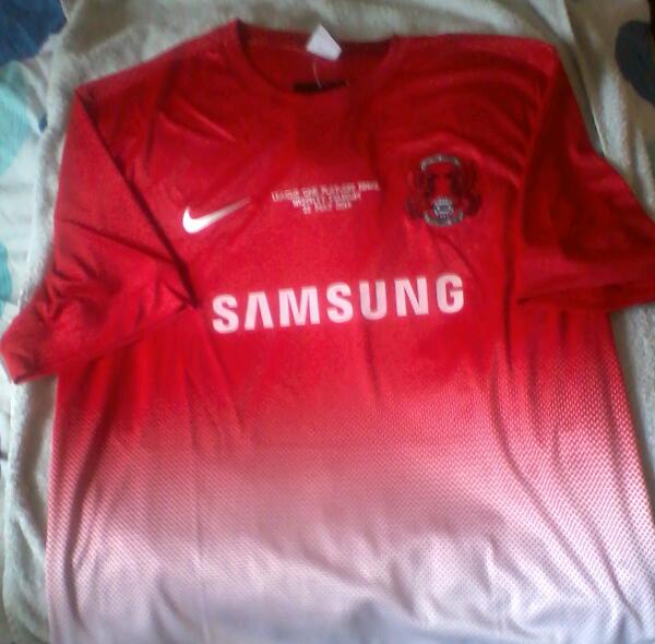 maillot leyton orient fc domicile 2013-2014 rétro