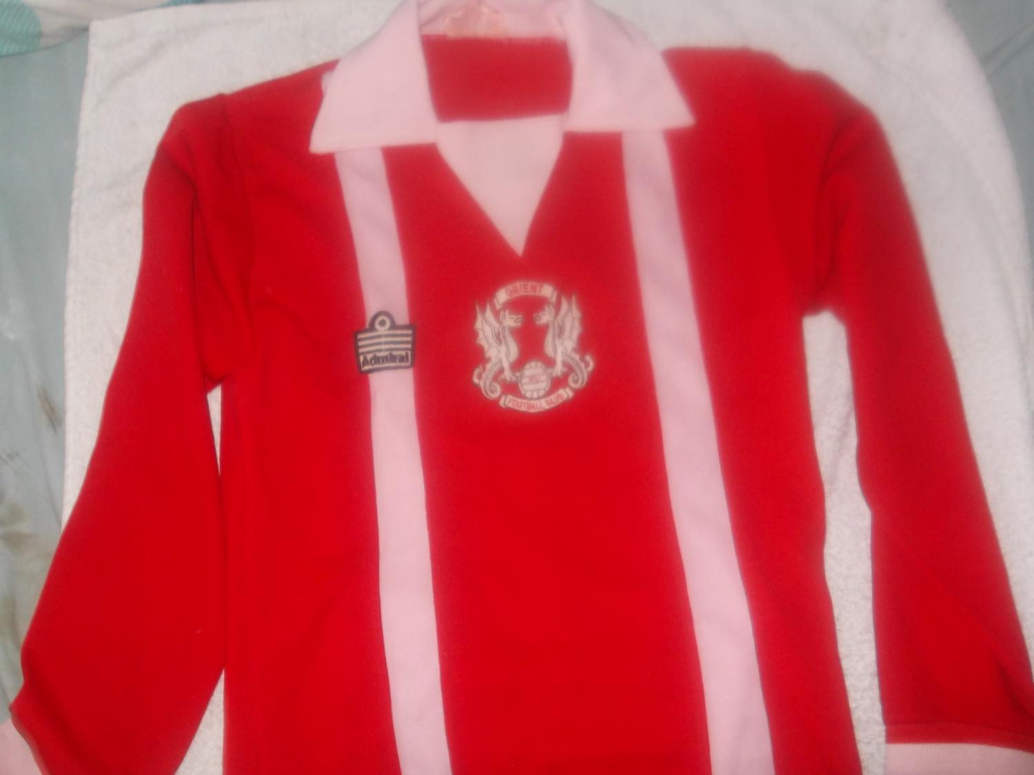 maillot leyton orient fc exterieur 1977-1978 pas cher