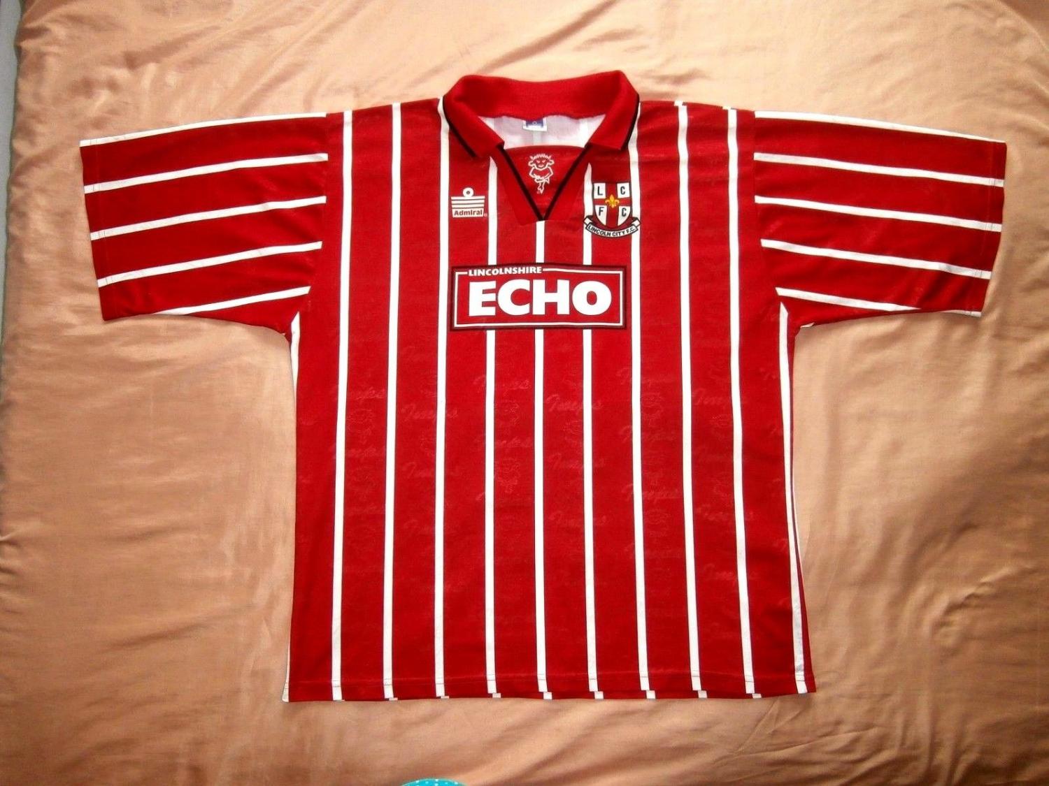 maillot lincoln city fc domicile 1995-1996 pas cher