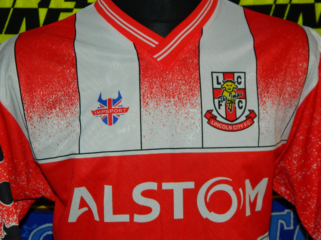 maillot lincoln city fc domicile 2001-2002 rétro