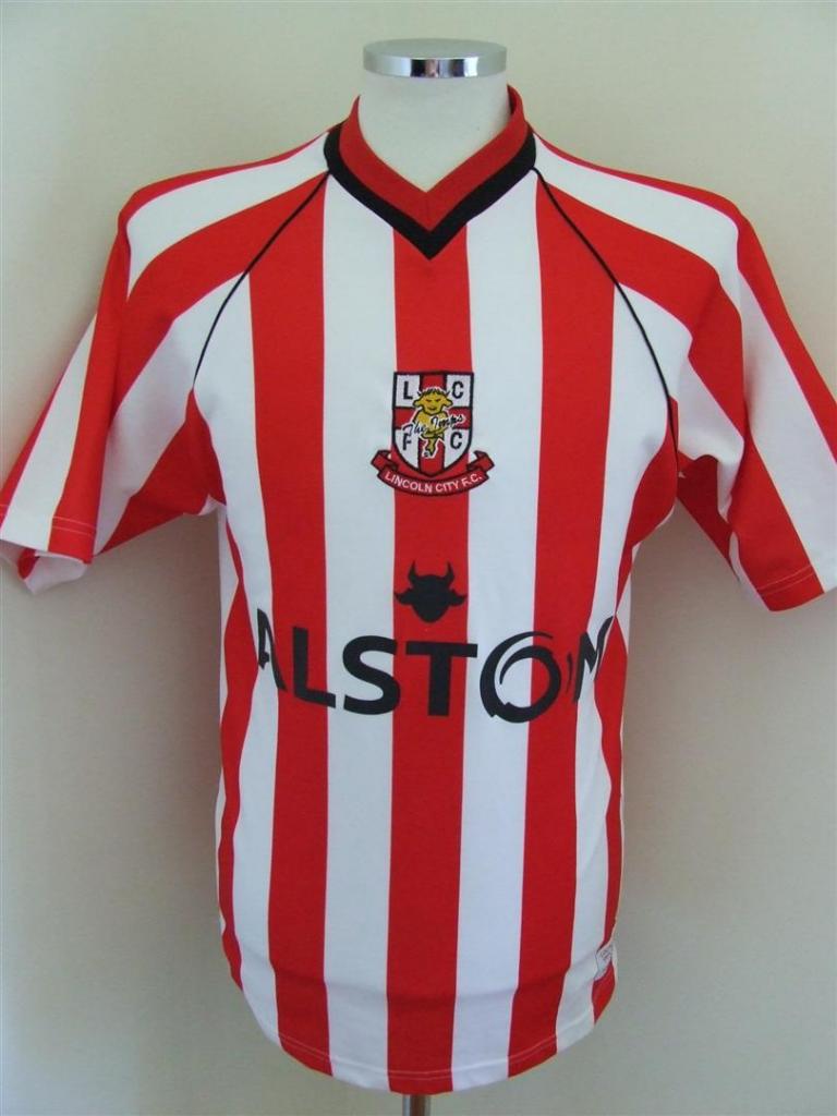 maillot lincoln city fc domicile 2002-2003 pas cher