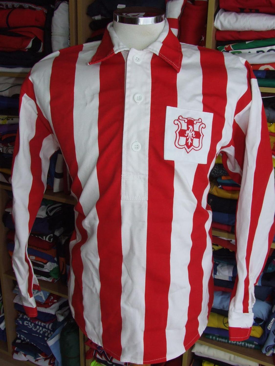 maillot lincoln city fc réplique 1947-1958 rétro