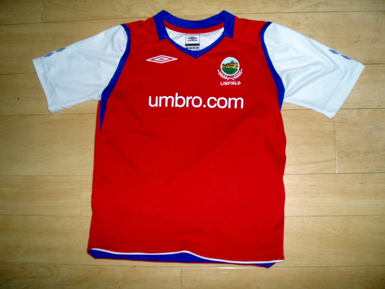 maillot linfield fc exterieur 2008-2009 pas cher