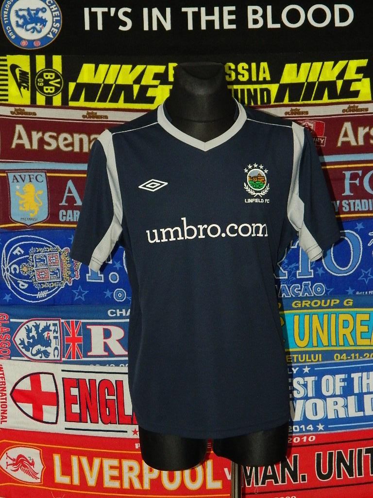 maillot linfield fc exterieur 2011-2012 rétro