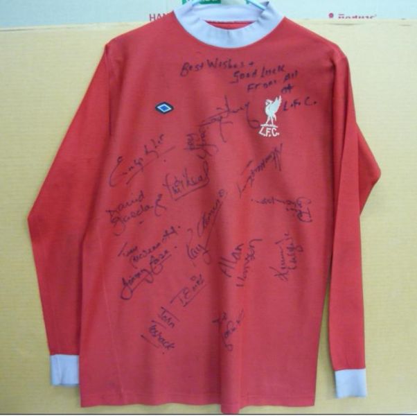 maillot liverpool fc domicile 1973-1974 rétro