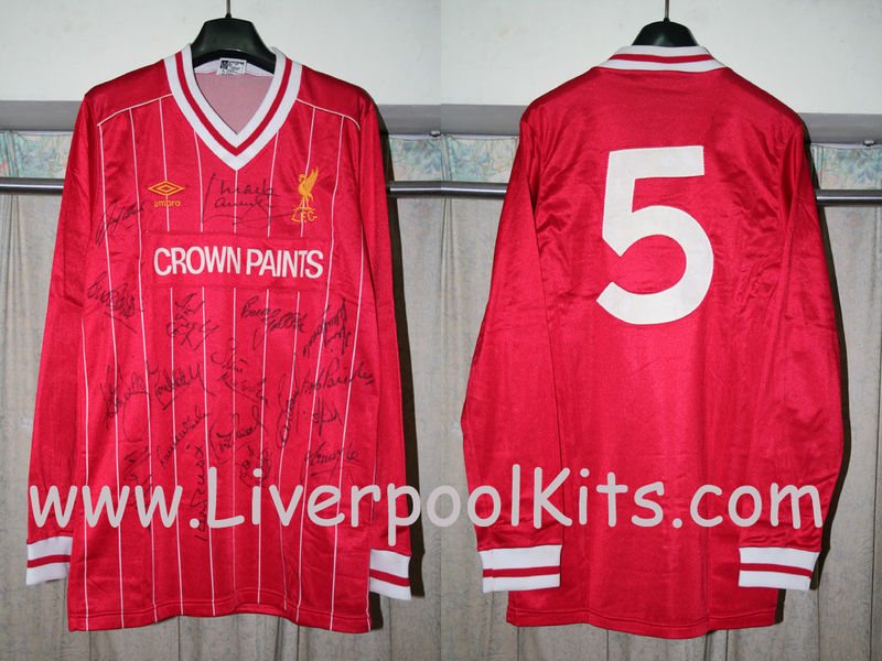 maillot liverpool fc domicile 1983-1985 pas cher