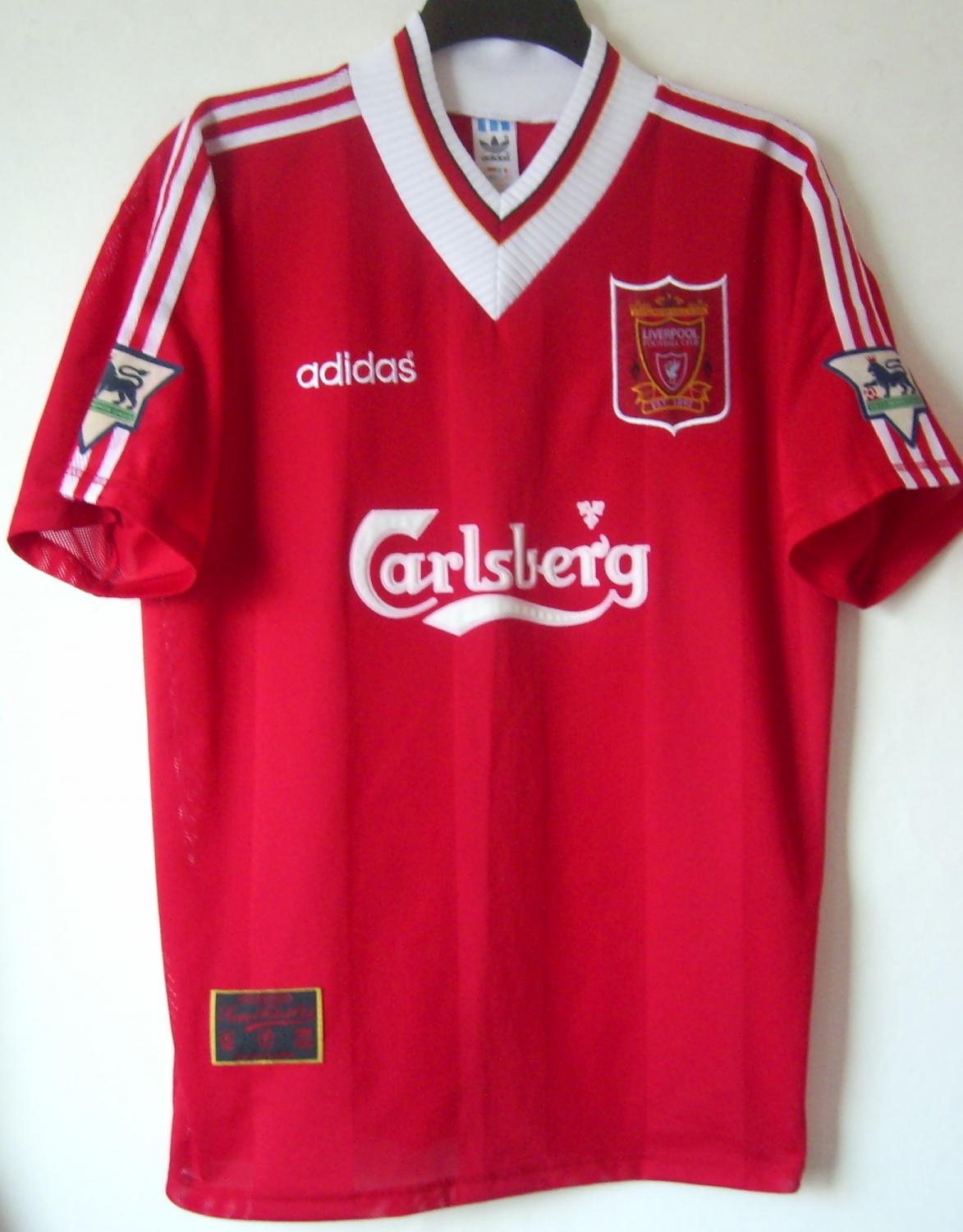 maillot liverpool fc domicile 1995-1996 pas cher