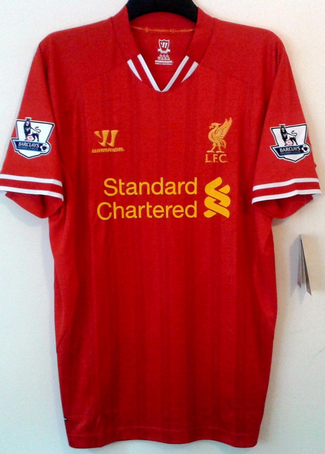 maillot liverpool fc domicile 2013-2014 rétro