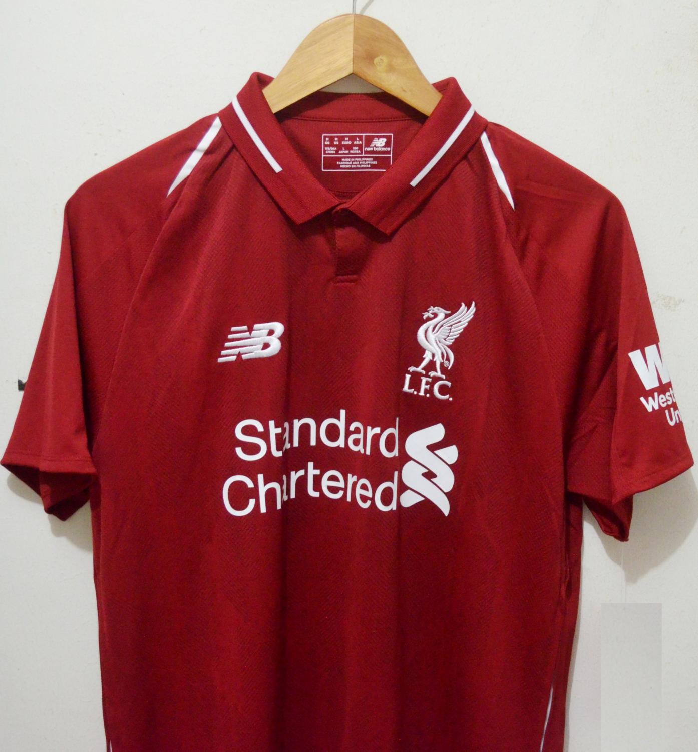 maillot liverpool fc domicile 2018-2019 rétro