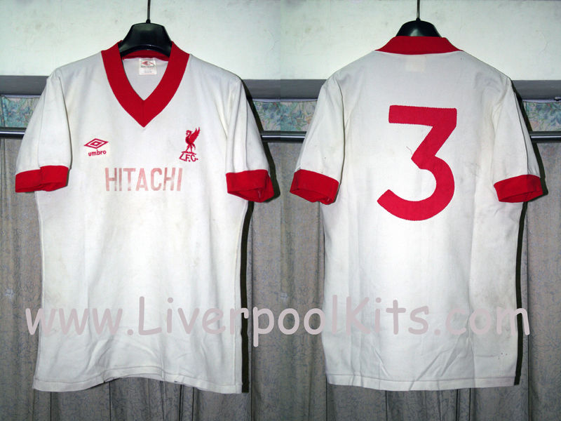 maillot liverpool fc exterieur 1979-1980 pas cher