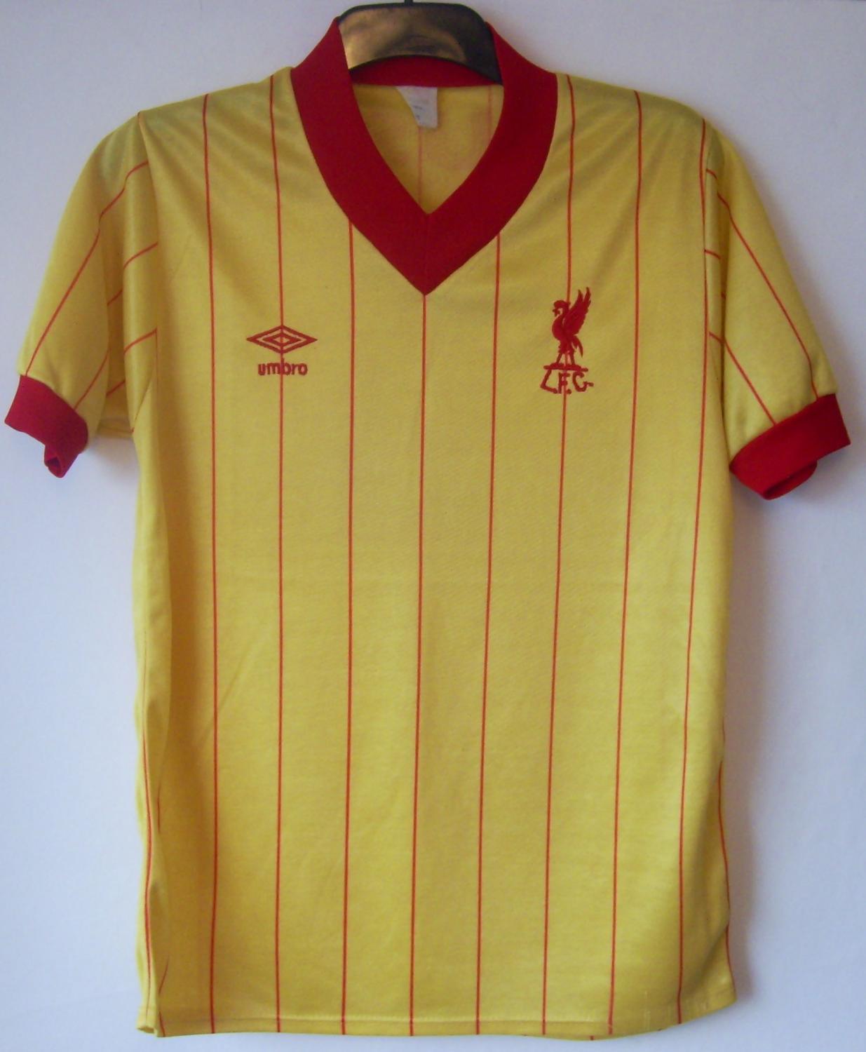 maillot liverpool fc exterieur 1982-1984 pas cher