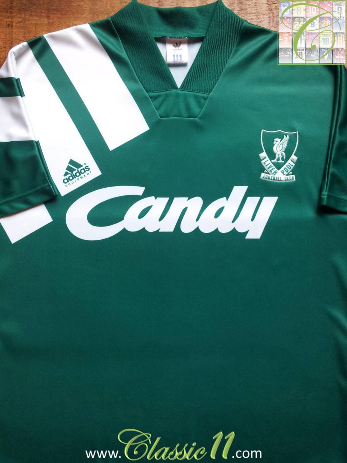 maillot liverpool fc exterieur 1991-1992 pas cher