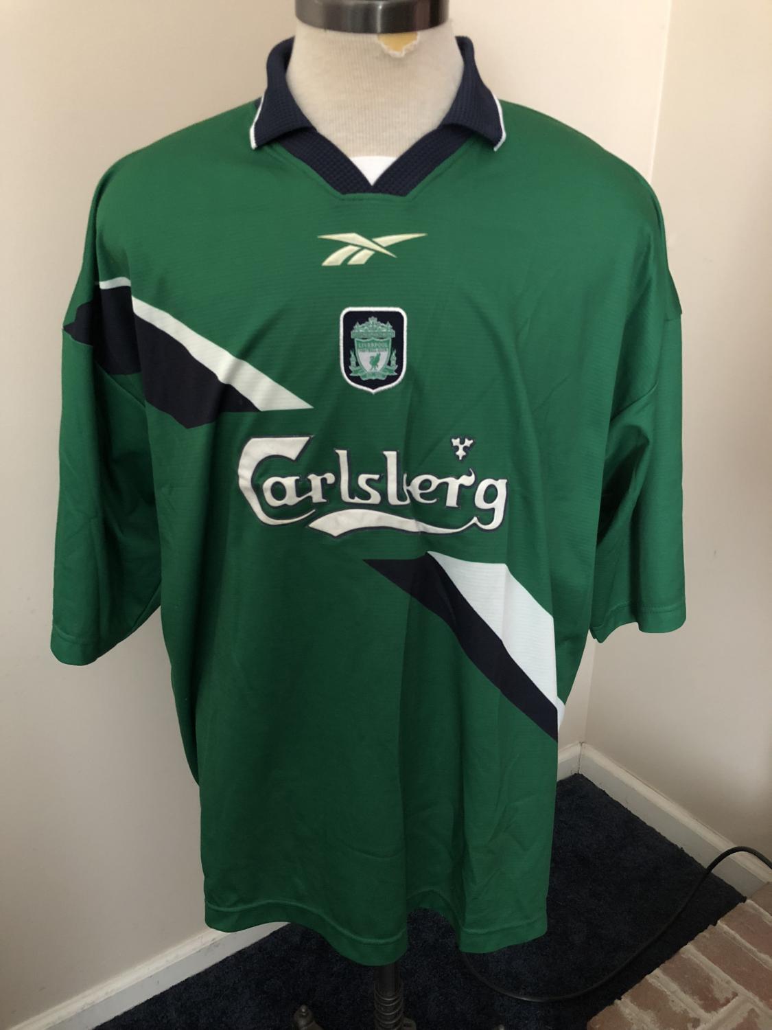 maillot liverpool fc exterieur 1999-2000 rétro