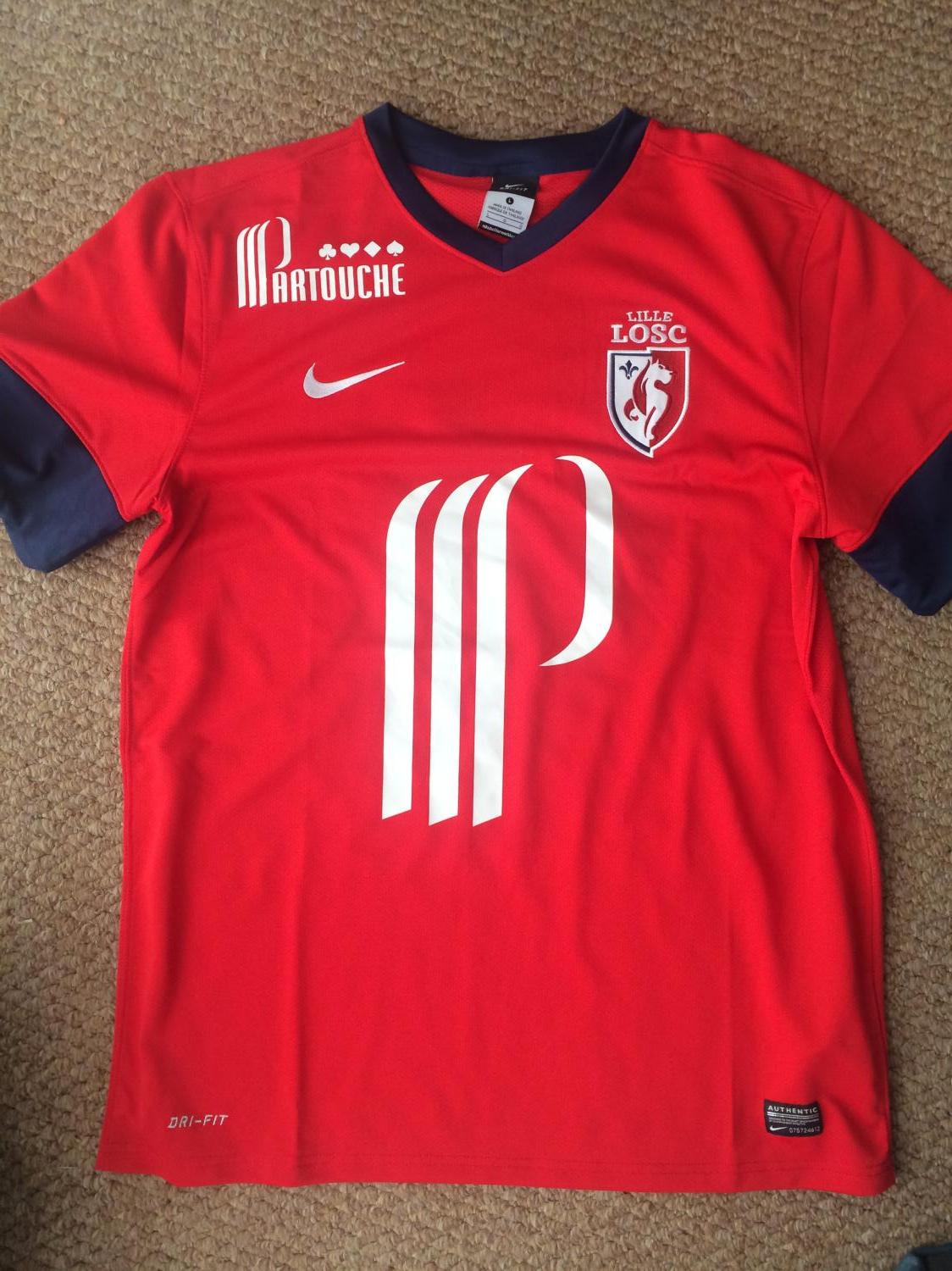 maillot losc lille domicile 2013-2014 rétro