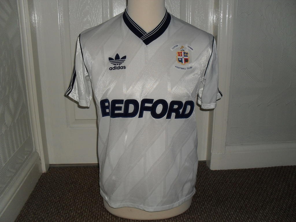 maillot luton town domicile 1987-1989 rétro