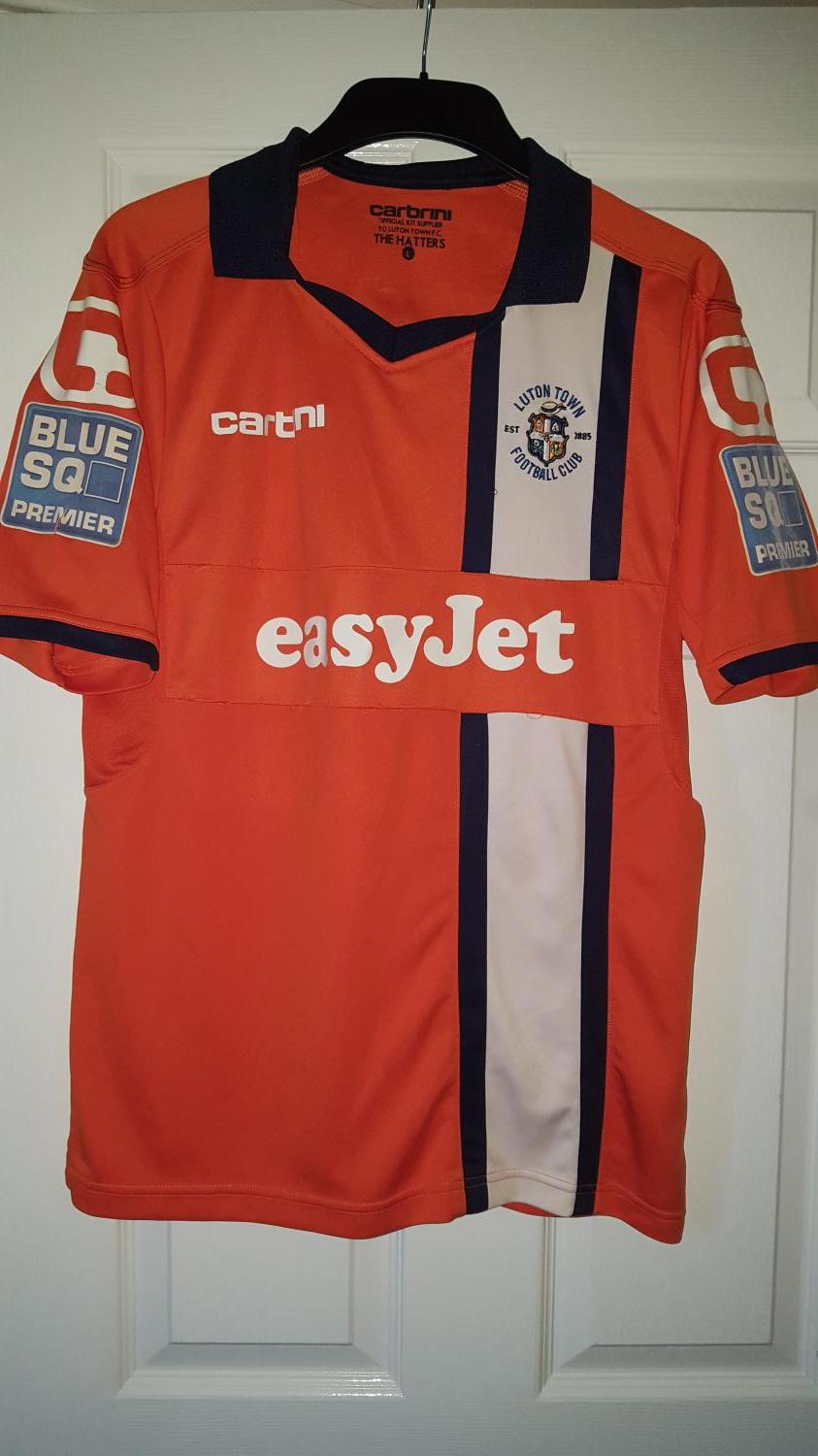 maillot luton town domicile 2011-2013 rétro