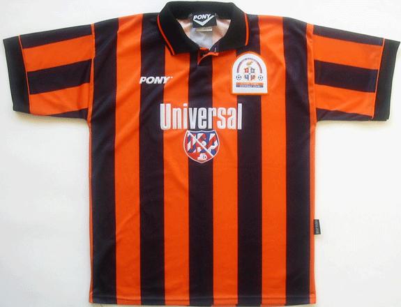 maillot luton town exterieur 1995-1997 rétro