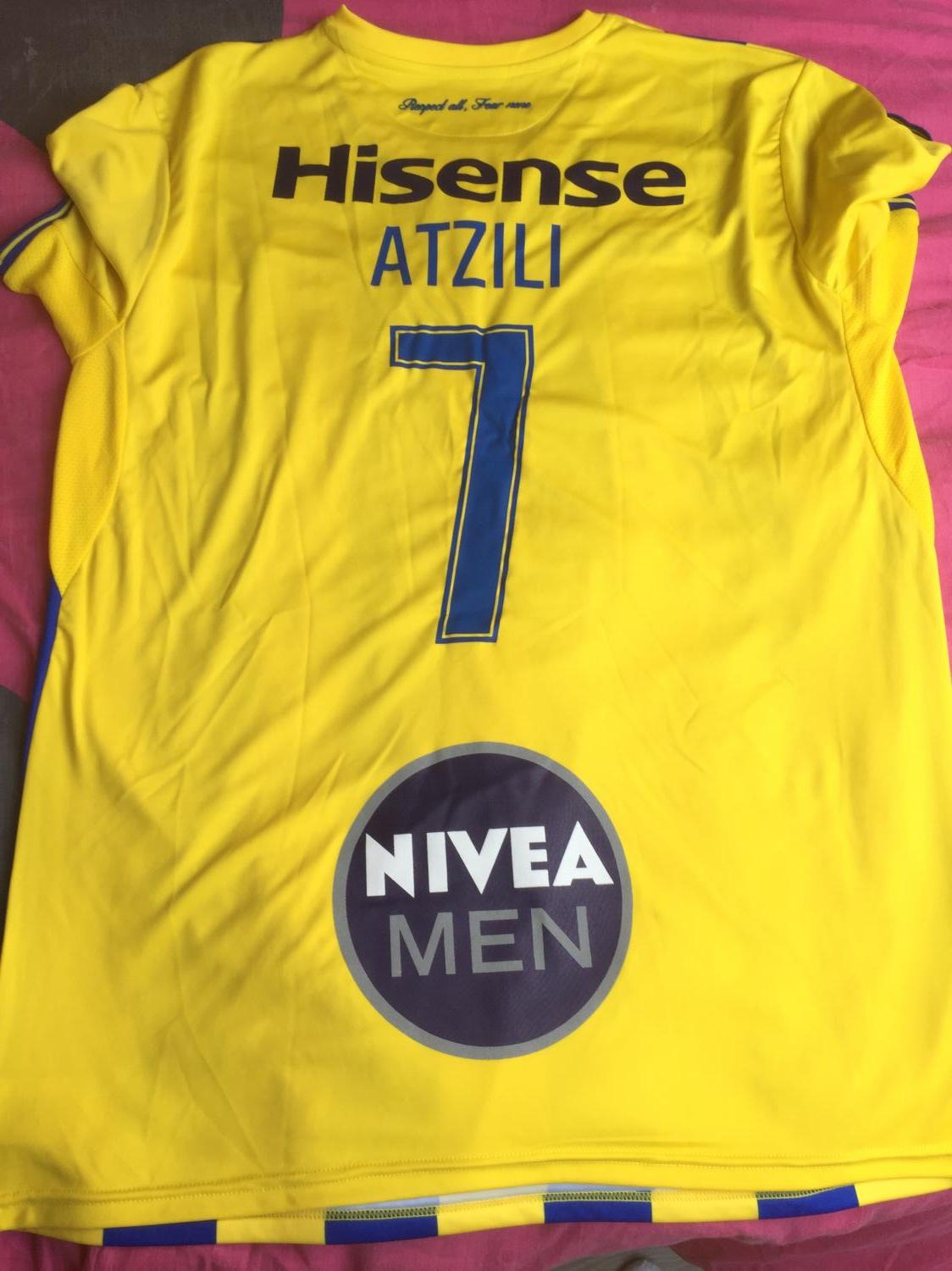 maillot maccabi tel-aviv domicile 2018 rétro