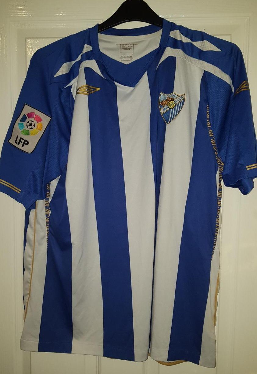 maillot málaga cf domicile 2007-2009 pas cher