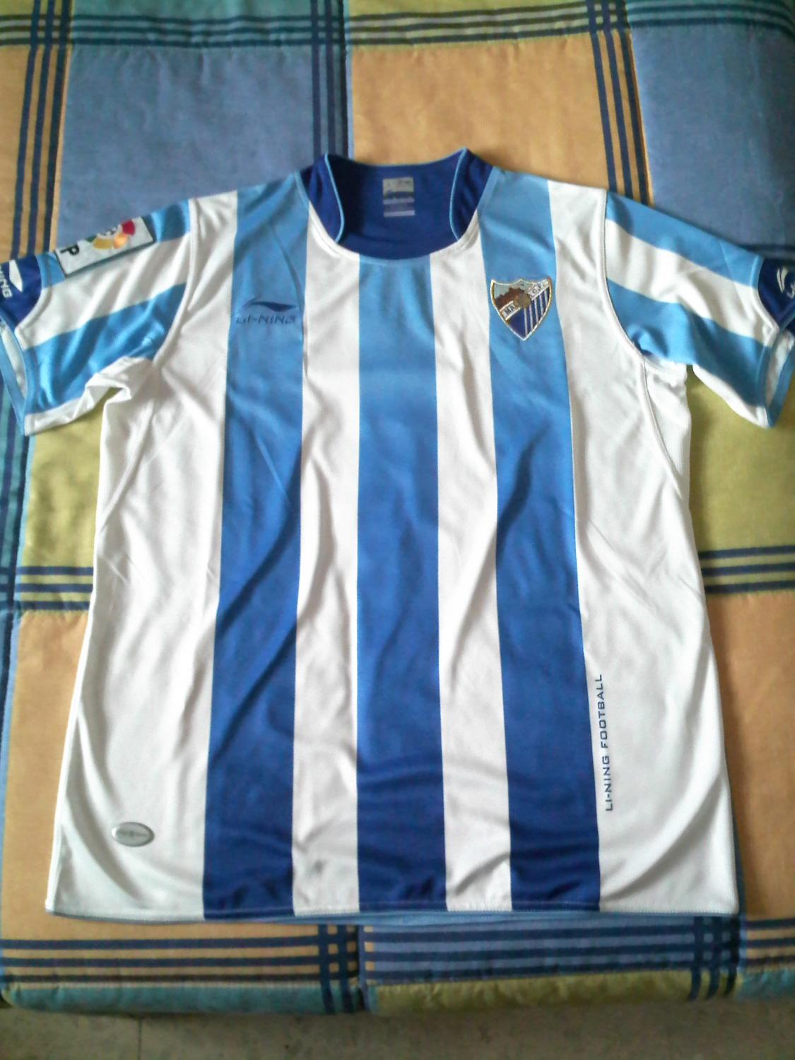 maillot málaga cf domicile 2010-2011 rétro