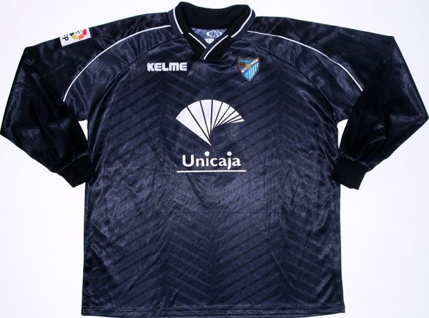 maillot málaga cf exterieur 2000-2001 rétro