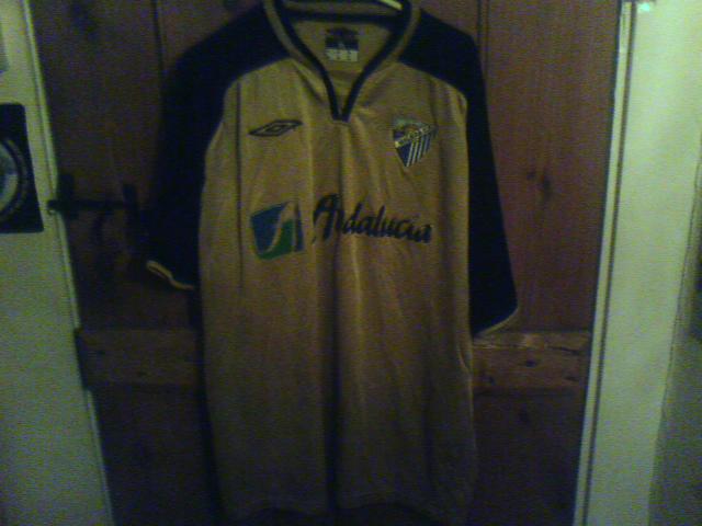 maillot málaga cf exterieur 2004-2006 rétro