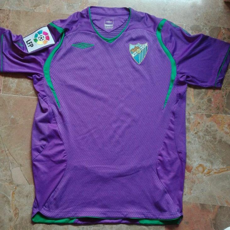 maillot málaga cf exterieur 2008-2009 rétro