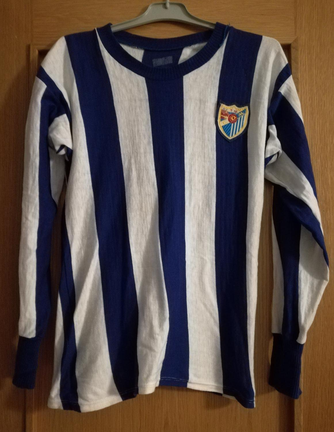 maillot málaga cf réplique 1960-1962 pas cher