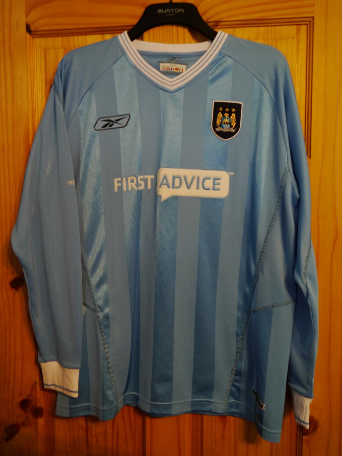 maillot manchester city domicile 2003-2004 pas cher