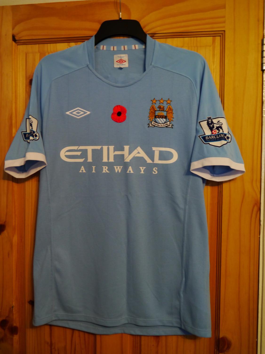 maillot manchester city domicile 2010-2011 rétro