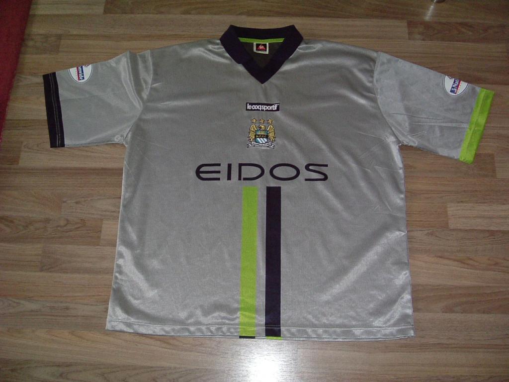 maillot manchester city exterieur 2001-2002 pas cher