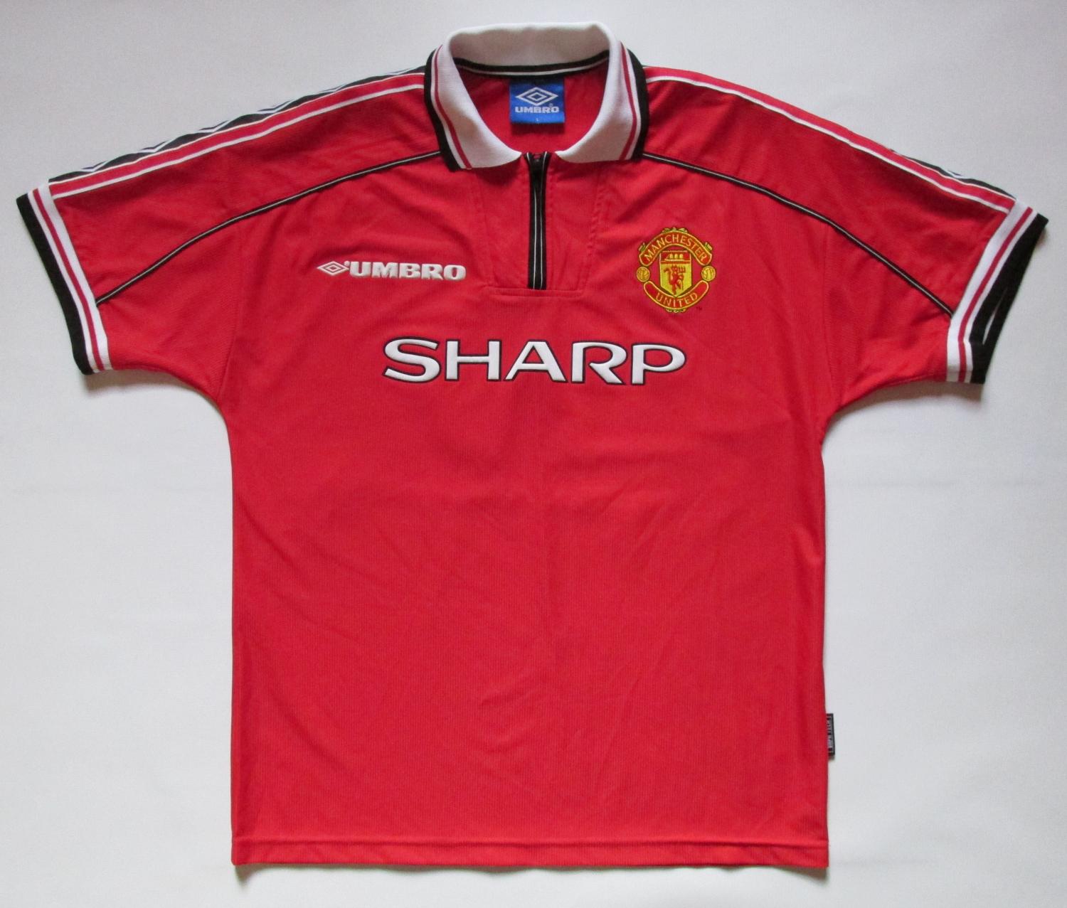 maillot manchester united domicile 1998-2000 pas cher