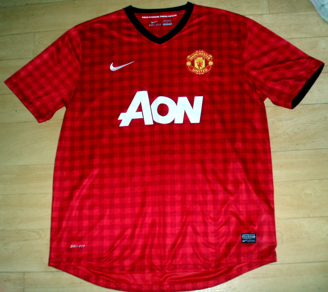 maillot manchester united domicile 2012-2013 rétro