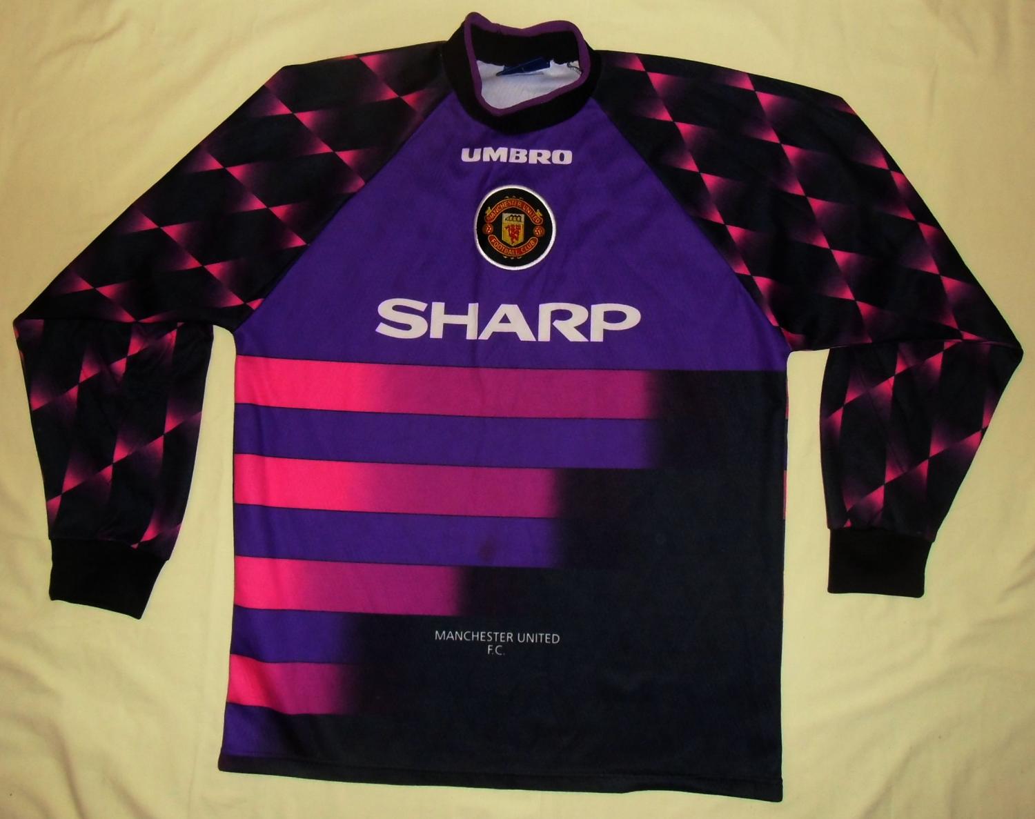 maillot manchester united gardien 1996-1997 pas cher