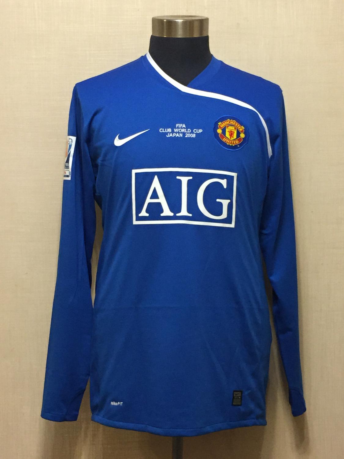 maillot manchester united gardien 2008-2009 rétro