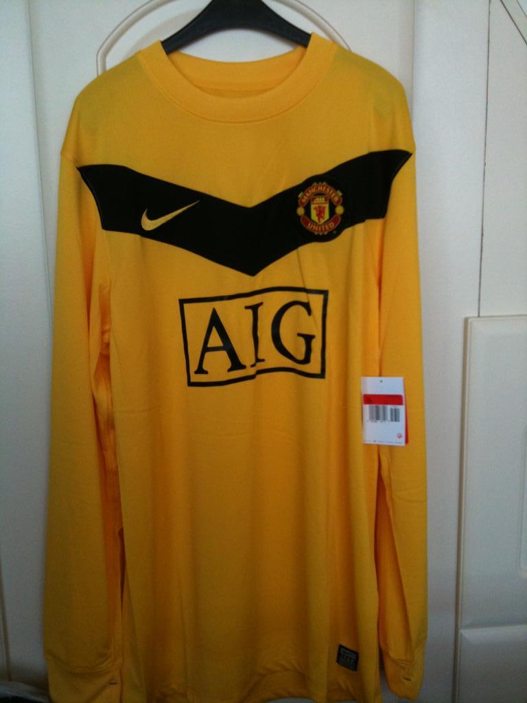 maillot manchester united gardien 2009-2010 pas cher