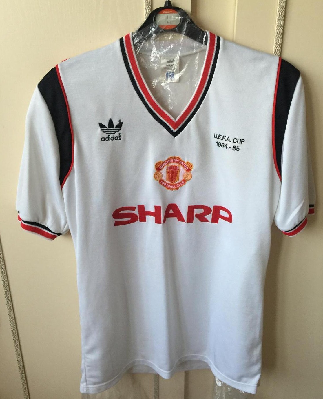 maillot manchester united réplique 1985 pas cher