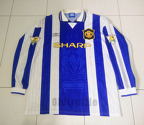 maillot manchester united third 1994-1996 pas cher