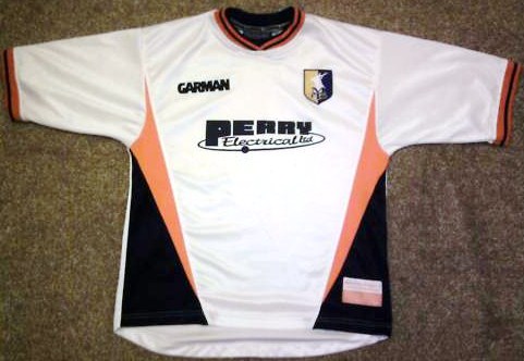 maillot mansfield town fc exterieur 2004-2005 pas cher