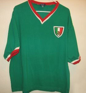 maillot mexique domicile 1977 pas cher