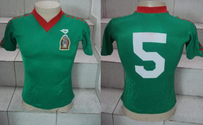 maillot mexique domicile 1980 pas cher