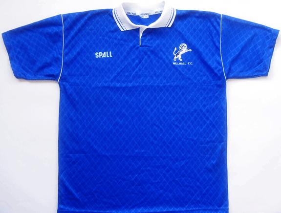 maillot millwall fc domicile 1990-1992 rétro