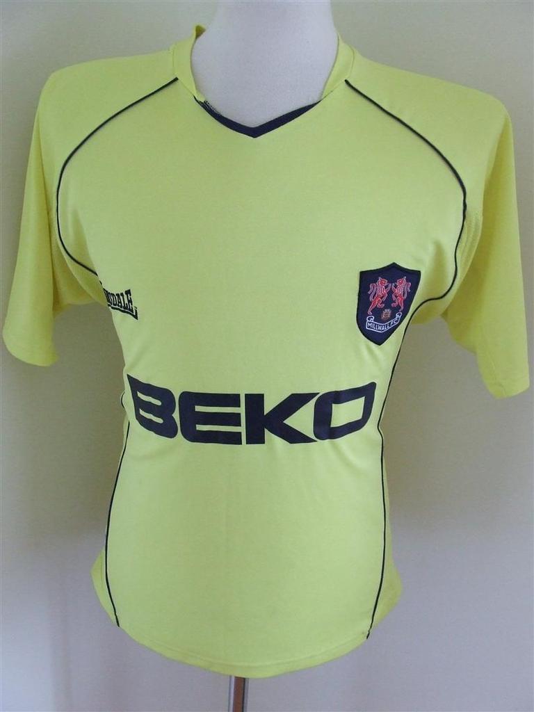 maillot millwall fc exterieur 2005-2006 rétro