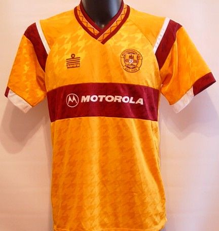 maillot motherwell fc domicile 1991-1992 rétro