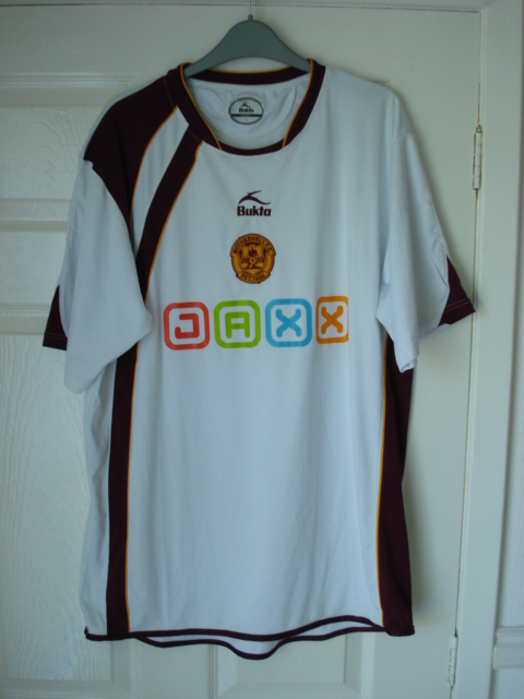 maillot motherwell fc exterieur 2008-2009 rétro